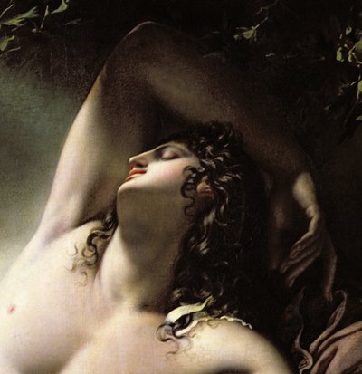 エンディミオンの眠り、1791年（詳細） 作： Anne Louis Girodet de Roucy Trioson