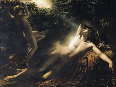 エンディミオンの眠り、1791年（コピーは62246を参照） 作： Anne Louis Girodet de Roucy Trioson