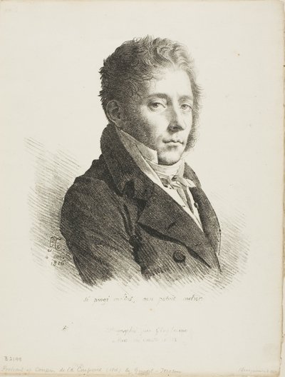 クーパン・ド・ラ・クーペリの肖像 作： Anne Louis Girodet de Roussy Trioson