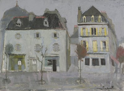 家、コンカルノー 作： Anne Redpath