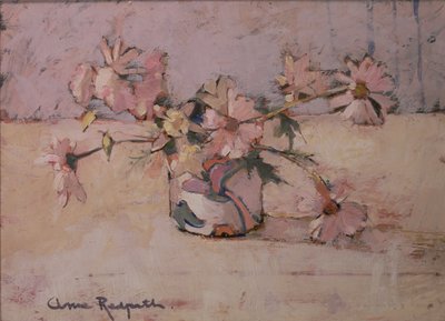 ミカエルマス ヒナギク (キャンバスに油彩) 作： Anne Redpath