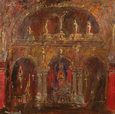 ルードスクリーン、トルセロ 作： Anne Redpath