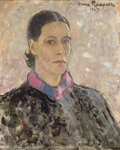 自画像 作： Anne Redpath