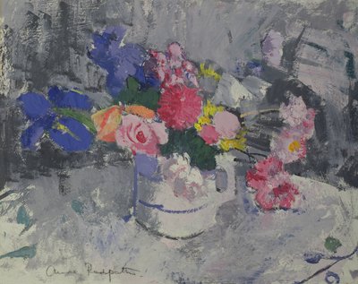 夏の花、1942年頃（油彩） 作： Anne Redpath