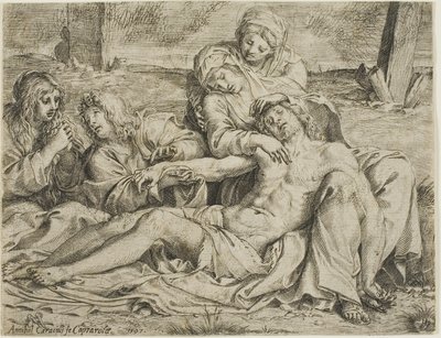 カプラローラのキリスト 作： Annibale Carracci