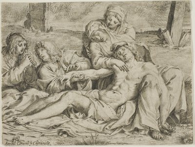 カプラローラのキリスト 作： Annibale Carracci