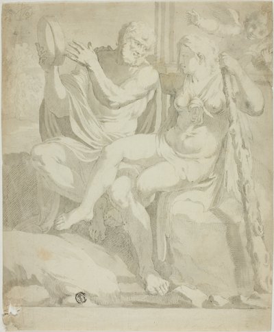 ヘラクレスとイオレ 作： Annibale Carracci