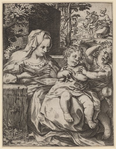 ツバメの聖母 (La Madonna Della Rondinella) 作： Annibale Carracci