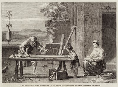 狂信者 作： Annibale Carracci