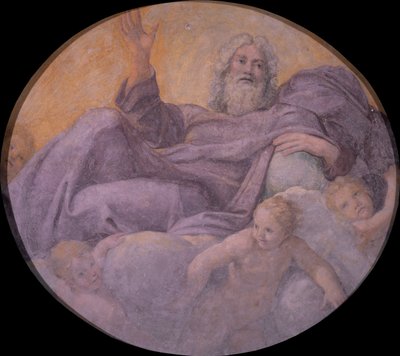 永遠の父、1604-1607 作： Annibale Carracci