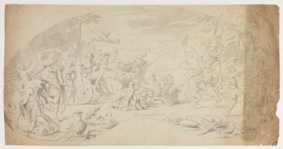 バッカスとアリアドネの勝利 作： Annibale Carracci