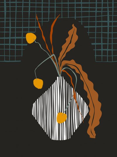 現代の抽象植物学 作： Annick