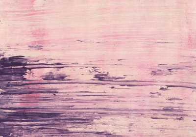 バイオレット・ピンクの抽象画 作： 