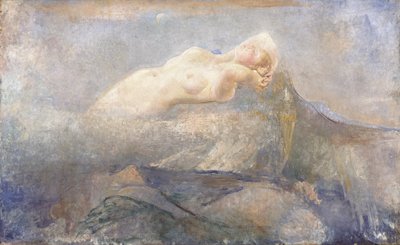 モンターニャ・ミーア 1923年頃（油彩・キャンバス） 作： Annie Louisa Swynnerton