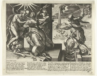 ライデンの苦難と救済の寓話、1574年 作： Anonymous