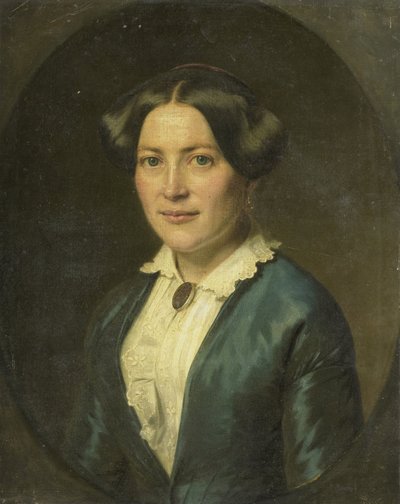 アンナ シャーロット コッペラール (1821 年生まれ)。 1850年以来、ウィレム・フレデリック・ウェーマイヤーの配偶者 作： Anonymous