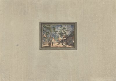 1746年マウダーベルクでの火事 作： Anonymous