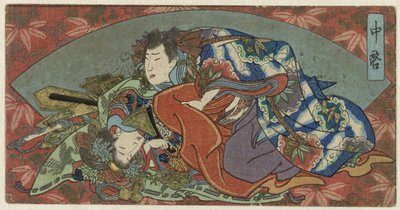チュロ、途中 版画付きうちわシリーズ（シリーズタイトル） 作： Anonymous