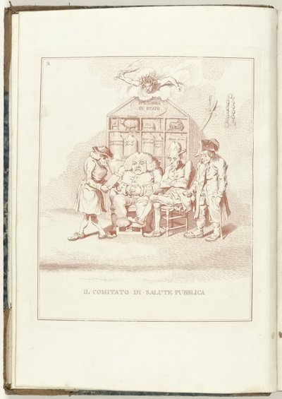 Algemeen Welzijn委員会、1795年 公衆衛生委員会（オブジェクトのタイトル） Hollandia Regenerata (Italiaanse kopie) (シリーズタイトル) オランダの再生 : 再生されたすべての人々の鏡 (オブジェクトのシリーズ タイトル) 作： Anonymous