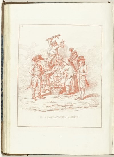 Comité van Gezondheid、1795 保健委員会（対象タイトル） Hollandia Regenerata (Italiaanse kopie) (シリーズタイトル) オランダの再生 : 再生されたすべての人々の鏡 (オブジェクトのシリーズ タイトル) 作： Anonymous