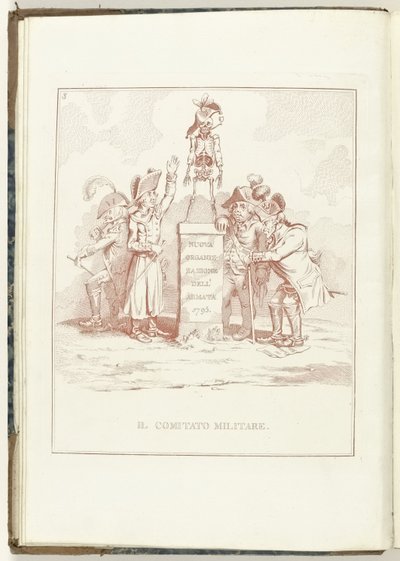 1795年 軍事座研委員会 軍事委員会 (オブジェクトのタイトル) Hollandia Regenerata (Italiaanse kopie) (シリーズタイトル) オランダの再生 : 再生されたすべての人々の鏡 (オブジェクトに関するシリーズ タイトル) 作： Anonymous