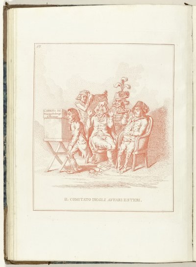 Buitenlandse Zaken 委員会、1795 年 外務委員会（件名） Hollandia Regenerata (Italiaanse kopie) (シリーズタイトル) オランダの再生 : 再生されたすべての人々の鏡 (オブジェクトのシリーズ タイトル) 作： Anonymous