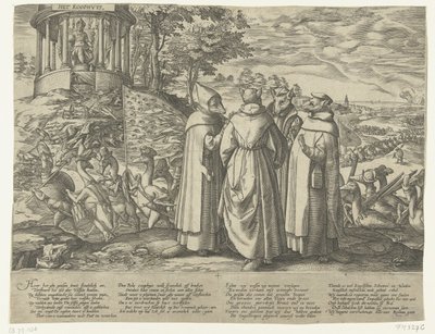 キツネを追うガチョウ、1572 年頃 作： Anonymous