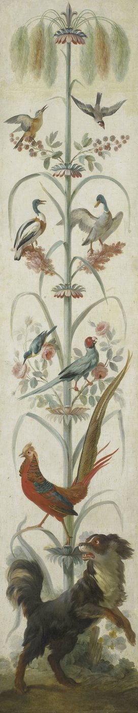 動植物の装飾画 作： Anonymous