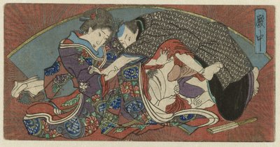 殿中 殿中 版画付きうちわシリーズ（シリーズタイトル） 作： Anonymous