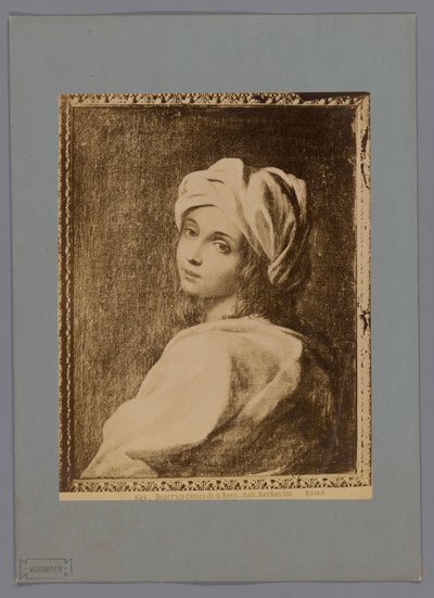 ローマのガレリア バルベリーニにある、グイド レニによるベアトリス チェンチの肖像画の複製写真 Beatrice Centi di G. Reni - ガル。 バルベリーニ (オブジェクトのタイトル) Roma (オブジェクトのシリーズ タイトル) 作： Anonymous