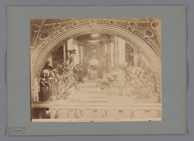デ・カメレ・ディ・ラファエロのフレスコ画スタンツェ・デリオドーロ・ドア・ラファエルの写真複製 Eliodoro - Raphael