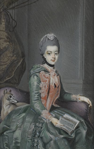 フレデリカ ソフィア ヴィルヘルミナ (1751-1820)、プロイセンの王女。 ウィリアム王子の妻 作： Anonymous