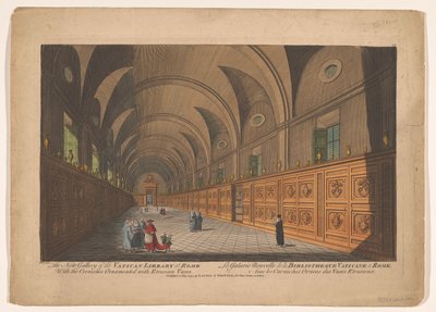 バチカン図書館のギャラリー ローマのバチカン図書館の新しいギャラリー / La Galarie Nouvelle de la Bibliotheque Vaticane a Rome (オブジェクトのタイトル) 作： Anonymous