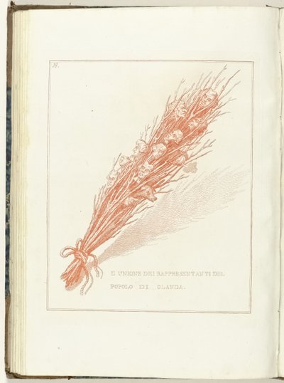 Gesel van de Provisionele 代表者 van het Volk van Holland、1795 オランダ人民代表連合 (オブジェクトのタイトル) Hollandia Regenerata (Italiaanse kopie) (シリーズタイトル) オランダの再生 : すべての人々の鏡 作： Anonymous