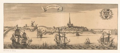 アルネマイデン旧市街の眺め Old Arnemuyden (オブジェクトのタイトル) 作： Anonymous