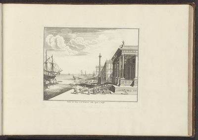 ヴェネツィアのパラッツォ デル ヌンツィオ ポンテフィシオの眺め Palais du Nonce à St. Francesco della Vigna à Venise (オブジェクトのタイトル) ヴェネツィア、リヴォルノ、ナポリ、ローマの宮殿とモニュメント (シリーズ タイトル) 作： Anonymous