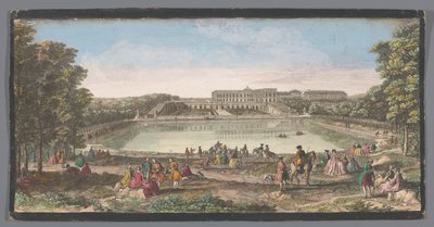 ベルサイユ宮殿のオランジェリーの眺め Vüe du Château de Versailles du côté de l