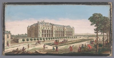 パリのマドリッド城の眺め Vüe du Chateau Royal de Madrid (オブジェクトのタイトル) 作： Anonymous