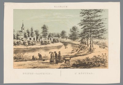 ハールレム近くの旧ビネンガストハウスの眺め Haarlem: Buitengasthuis / L