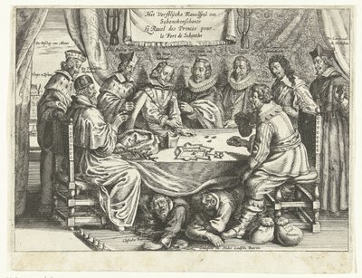 シェンケンシャンのゲーム、1635-1636 The Vorstelijcke Ravelspel om Schenckenschants / Le Ravel des Princes pour le Fort de Schentks (オブジェクトのタイトル) 作： Anonymous