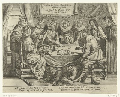 シェンケンシャンス周辺のゲーム、1635-1636 The Vorstelijcke Ravelspel om Schenckenschants / Le Ravel des Princes pour le Fort de Schentks (オブジェクトのタイトル) 作： Anonymous