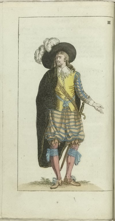 ファッションとテイストのキャビネット1791年、pl。 IIII: 1600年前半のプティ・メートル 作： Anonymous