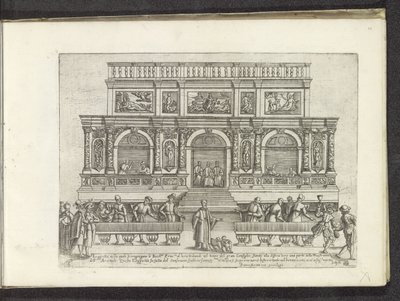Loggetta del Sansovino op het San Marcoplein te Venetië Scenes uit het Venetiaanse leven (シリーズタイトル) Habiti d
