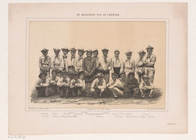 商船「Twenthe」のマレー人 The Malays of Twenthe (オブジェクトのタイトル) 作： Anonymous