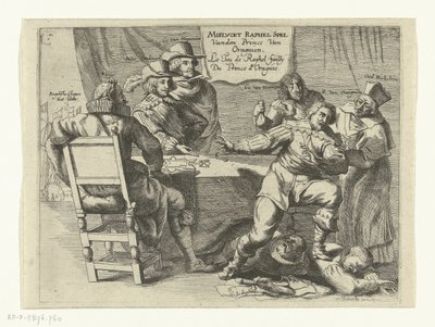 シェンケンシャンの失敗したゲーム、1635-1636 失敗したラファエロ ゲーム ヴァン デン プリンス ヴァン オラニエン / Le Jeu de Raphe failly Du Prince d