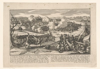 1777 年 10 月 17 日のバーゴイン将軍のゲイツ将軍への降伏 作： Anonymous