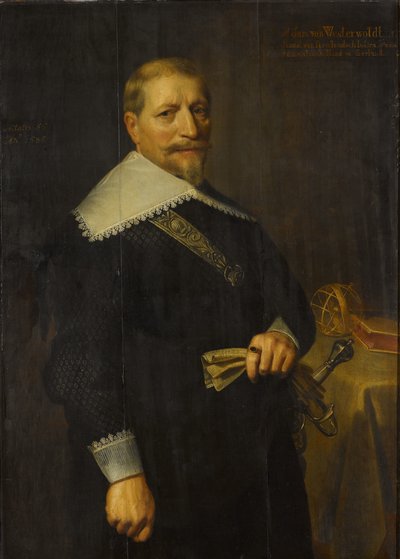 Adam van Westerwolt (1580-1639) の肖像 作： Anonymous