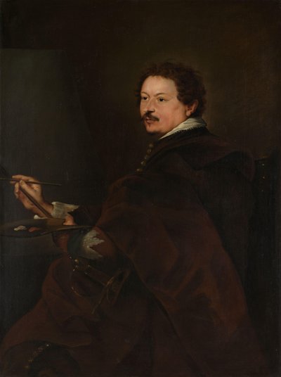 Andries van Eertvelt (1590-1652) の肖像 作： Anonymous