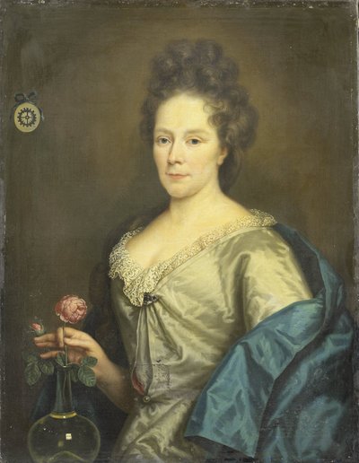 アンナ マリア ファン ホーゲンドルプ (1655-1727) の肖像画。 フランソワ・ライデッカーの後妻 作： Anonymous