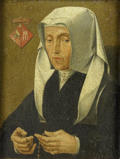 マグダレナ・ファン・ヴェルデンボルグの肖像（1464-1538） 作： Anonymous